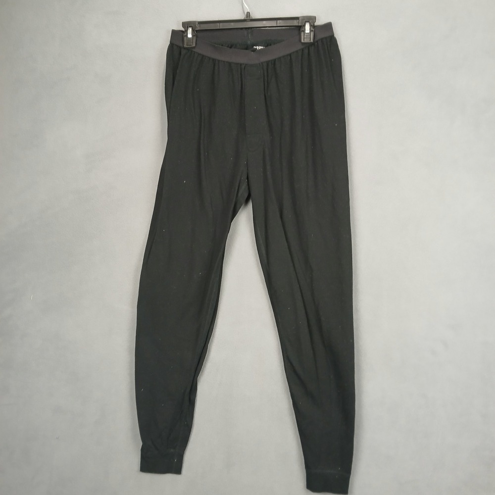 Terramar Body Sensors Base Layer Pants Mens‎ L Black Performance Sports Running